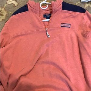 Large vineyard vines quarter zip